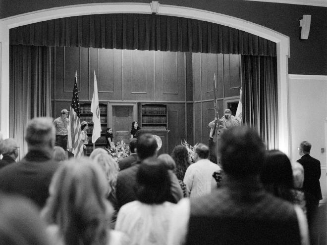 Presenting of the colors